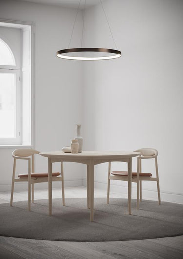 ANELLO Sforzin illuminazione Sospensione Ø78cm Bronzo Dimmer 3000K Sforzin illuminazione Lampade a sospensione
